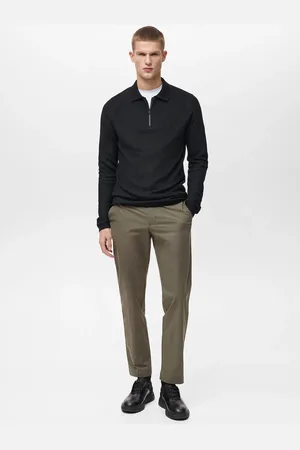 MANGO Pantaloni slim-fit comfort stretch coulisse