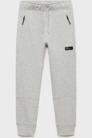 MANGO Pantaloni jogger cotone