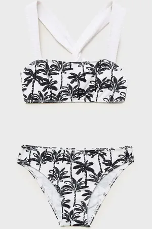 MANGO Bikini con stampa di palme