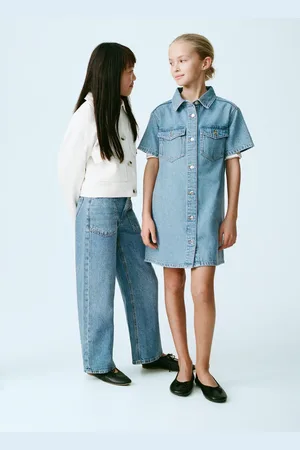 MANGO Vestito denim corto