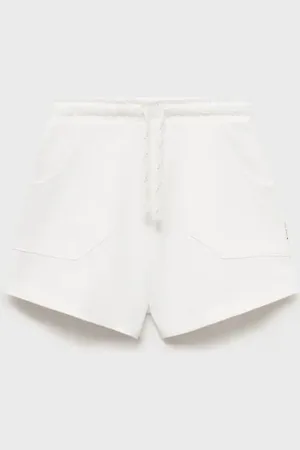 MANGO Short cotone vita elasticizzata