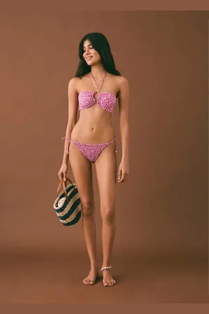 MANGO Bikini bandeau stampa