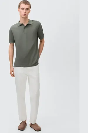 MANGO Polo cotone piqué