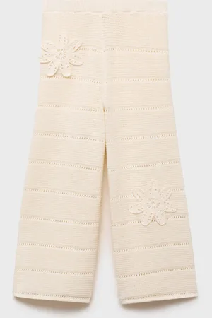 MANGO Pantaloni a maglia con dettaglio all