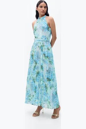 MANGO Vestito plissettato stampa floreale