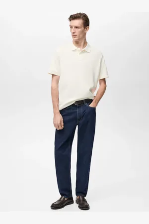 MANGO Polo maglia strutturata