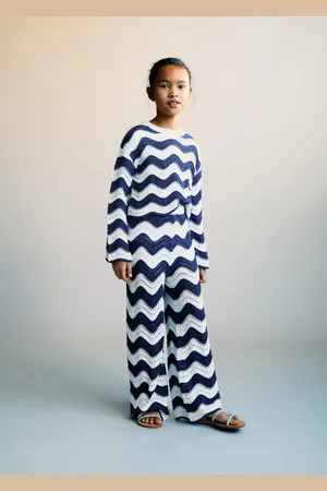MANGO Maglione a maglia traforata zigzag
