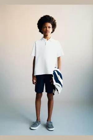 MANGO Polo cotone coste