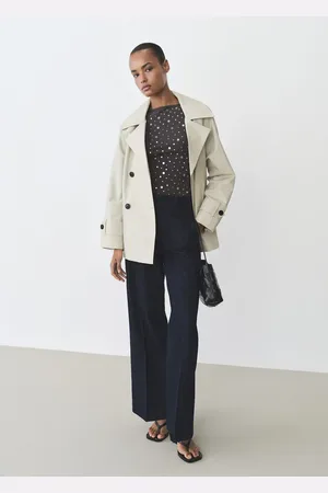 MANGO Top cotone dettaglio paillettes