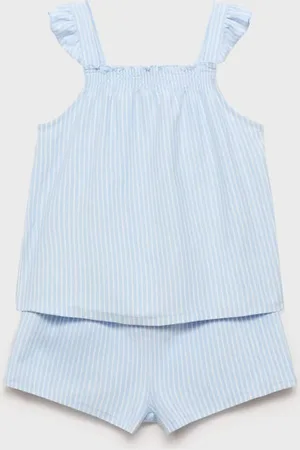 MANGO Pack pigiama cotone corto