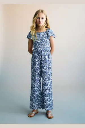 MANGO Vestito a tuta lungo stampato