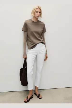 MANGO Jeans Claudia slim crop