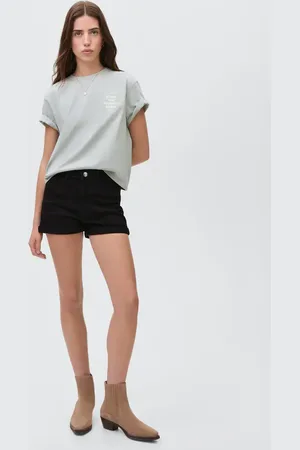 MANGO Short denim dritti