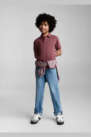 MANGO Polo cotone maniche corte