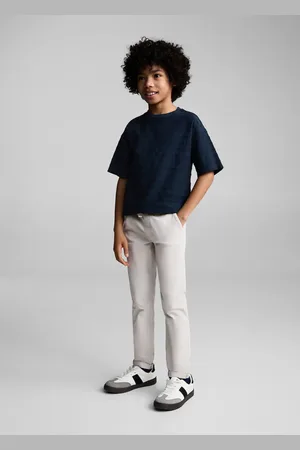 MANGO Pantaloni slim-fit cotone