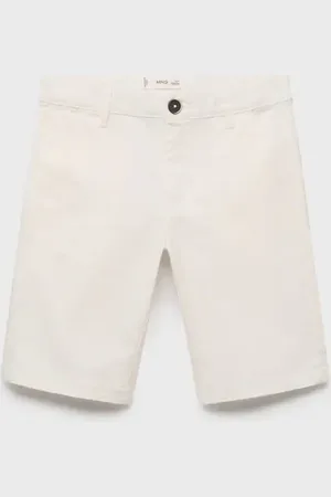 MANGO Bermuda stile chino cotone