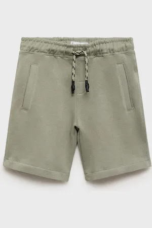 MANGO Bermuda cotone laccio