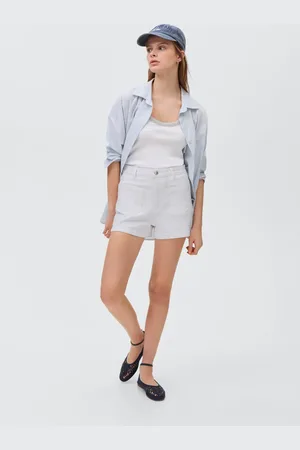 MANGO Short denim tasche