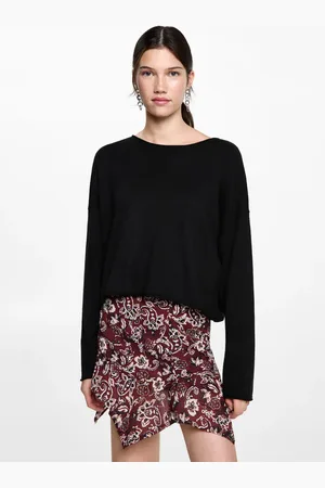 MANGO Pullover maglia sottile oversize