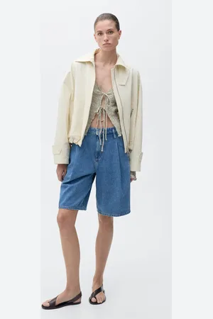 MANGO Jorts wideleg pinces