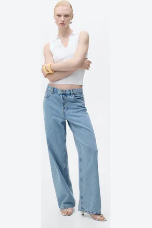 MANGO Top maglia collo polo