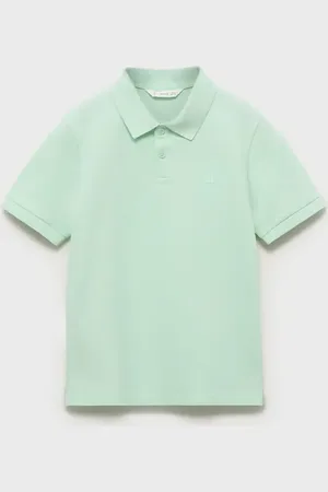 MANGO Polo cotone maniche corte
