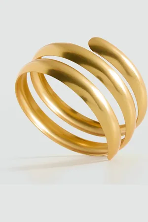 MANGO Bracciale rigido spirale