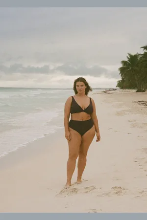 MANGO Slip bikini vita alta drappeggiato