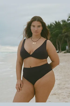 MANGO Top bikini dettaglio drappeggiato