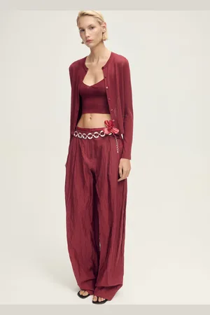 MANGO Cardigan dritto maglia sottile
