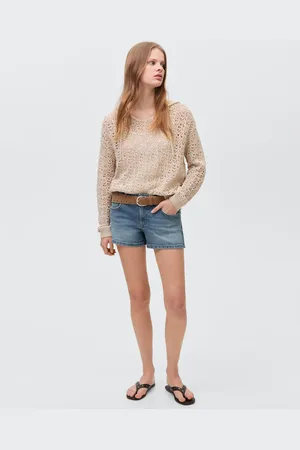 MANGO Short denim tasche