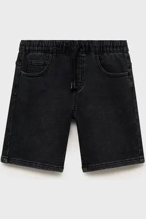 MANGO Bermuda di jeans con cordoncino