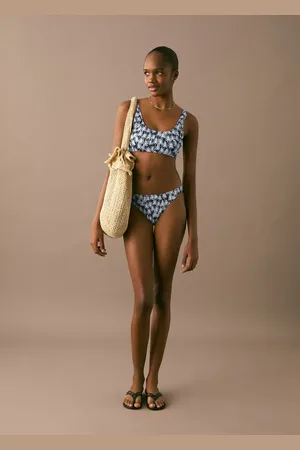 MANGO Bikini stampato increspato