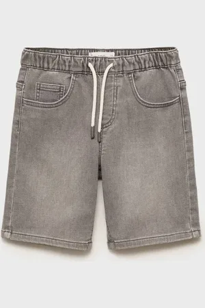 MANGO Bermuda di jeans con cordoncino