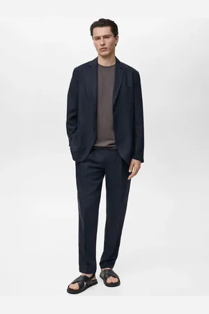 MANGO Giacca slim-fit lino