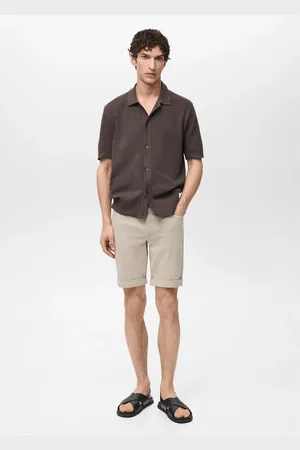 MANGO Bermuda slim-fit cotone