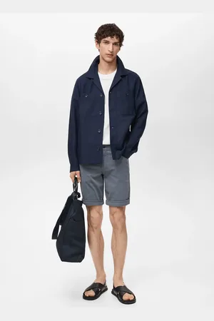 MANGO Bermuda slim-fit cotone