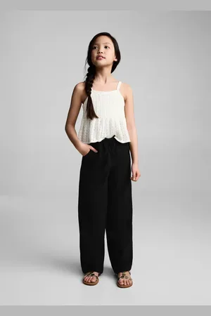 MANGO Pantaloni lino cotone