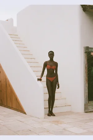 MANGO Mutandina bikini finitura brillante