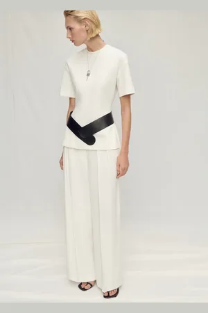 MANGO Pantaloni completo lyocell pinces