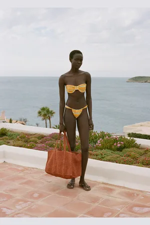 MANGO Slip bikini righe