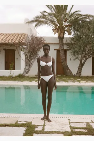 MANGO Slip bikini brasiliano texture