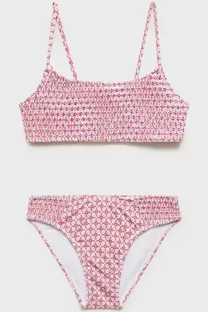 MANGO Bikini increspato floreale