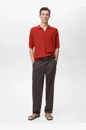 MANGO Polo maglia strutturata