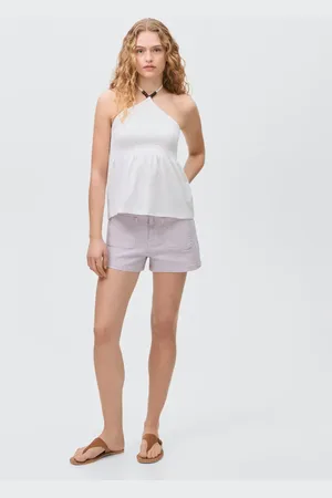 MANGO Short denim tasche