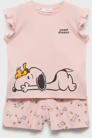 MANGO Pigiama corto Snoopy
