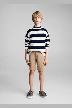 MANGO Bermuda stile chino cotone