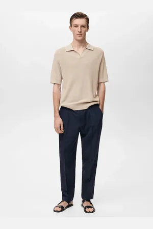 MANGO Polo maglia strutturata