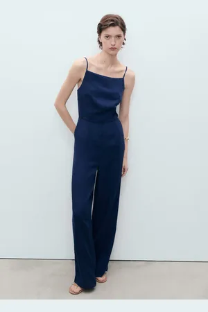 MANGO Tuta lunga effetto denim