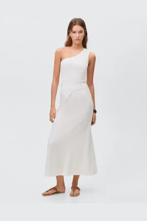 MANGO Vestito asimmetrico nido d